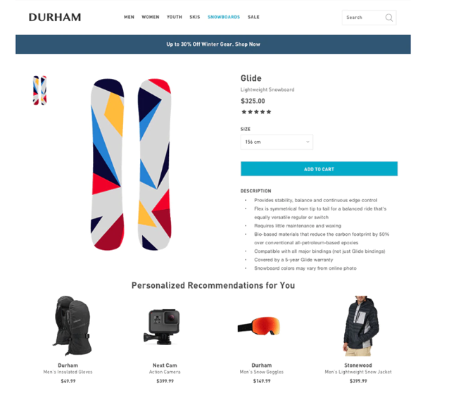 Inbox user interface